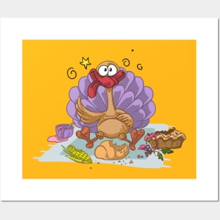 Happy Thanksgiving Feast Posters and Art